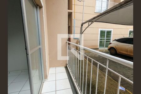 Varanda da Sala de apartamento para alugar com 2 quartos, 50m² em Ingá, Betim