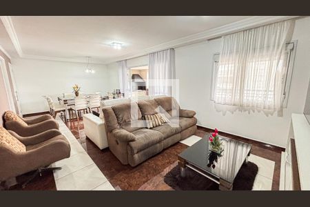 Sala  de apartamento à venda com 3 quartos, 136m² em Jardim, Santo André