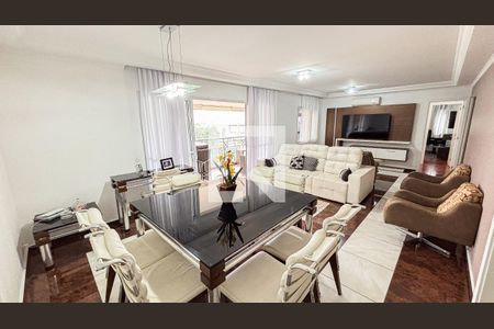 Sala  de apartamento à venda com 3 quartos, 136m² em Jardim, Santo André