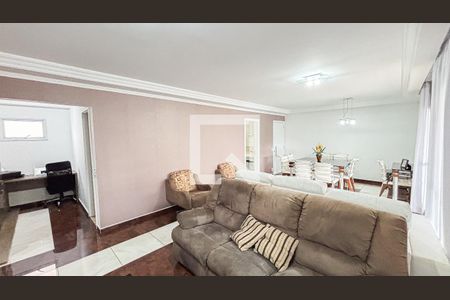 Sala  de apartamento à venda com 3 quartos, 136m² em Jardim, Santo André