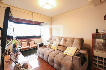 Sala de apartamento à venda com 3 quartos, 80m² em Cerâmica, São Caetano do Sul