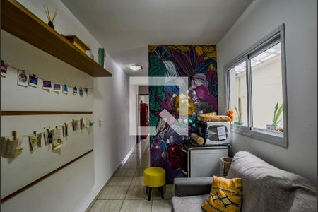 Sala de apartamento à venda com 2 quartos, 54m² em Vila Camilópolis, Santo André