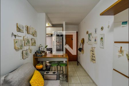 Sala de apartamento à venda com 2 quartos, 54m² em Vila Camilópolis, Santo André