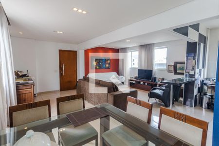 Sala 1 de apartamento para alugar com 4 quartos, 187m² em Lourdes, Belo Horizonte