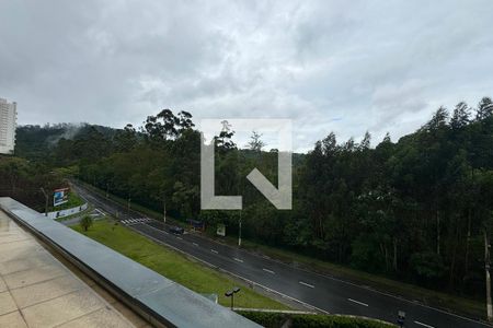 Vista da Varanda de apartamento à venda com 1 quarto, 80m² em Centro Empresarial Tamboré, Santana de Parnaíba