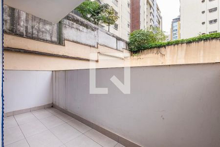 Suíte - Varanda de apartamento para alugar com 3 quartos, 132m² em Jardim Paulista, São Paulo