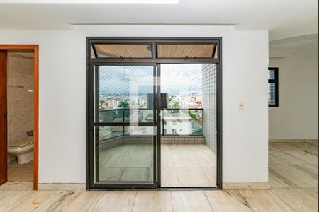 Varanda da Sala de apartamento para alugar com 4 quartos, 164m² em Caiçara-adelaide, Belo Horizonte