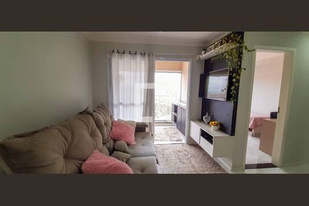 Sala de Estar de apartamento para alugar com 2 quartos, 50m² em Jardim Roberto, Osasco