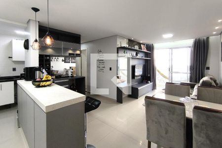 Sala de apartamento à venda com 3 quartos, 69m² em Jardim Tamoio, Jundiaí