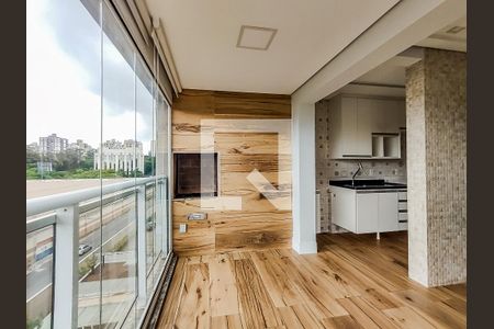 Varanda de apartamento à venda com 3 quartos, 91m² em Jardim, Santo André