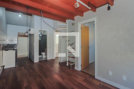 Sala de casa de condomínio à venda com 3 quartos, 70m² em Parque Santa Fé, Porto Alegre