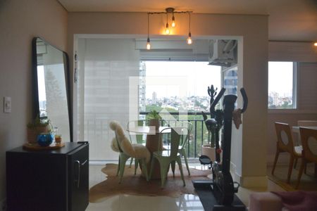 Sala de apartamento à venda com 2 quartos, 85m² em Jardim, Santo André