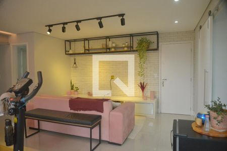 Sala de apartamento à venda com 2 quartos, 85m² em Jardim, Santo André