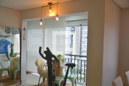 Sala de apartamento à venda com 2 quartos, 85m² em Jardim, Santo André