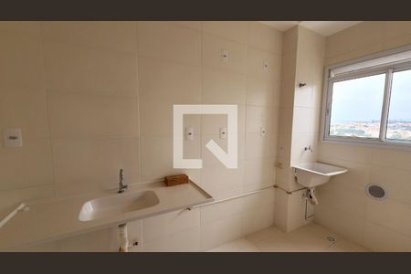 Cozinha e Área de Serviço de apartamento à venda com 2 quartos, 45m² em Vila Santa Terezinha, Várzea Paulista