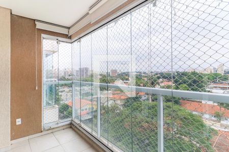 Varanda da Sala de apartamento para alugar com 3 quartos, 97m² em Campo Belo, São Paulo