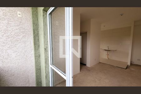 Varanda da Sala de apartamento à venda com 2 quartos, 45m² em Vila Santa Terezinha, Várzea Paulista