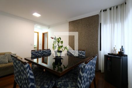 Sala de Jantar de apartamento à venda com 4 quartos, 139m² em Jardim, Santo André