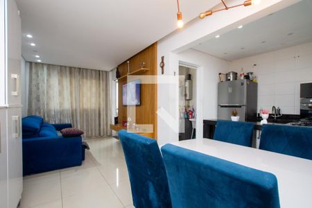 Sala de apartamento para alugar com 2 quartos, 62m² em Vila Barros, Guarulhos