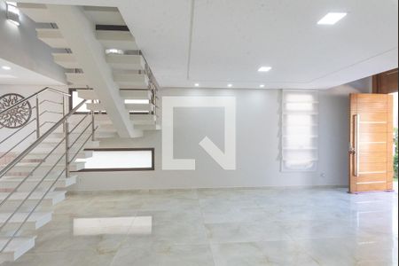 Sala de casa de condomínio para alugar com 3 quartos, 335m² em Swiss Park, Campinas