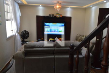 Sala de TV de casa de condomínio à venda com 4 quartos, 141m² em Freguesia (jacarepaguá), Rio de Janeiro