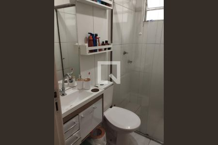 Banheiro de apartamento à venda com 2 quartos, 60m² em Camargos, Belo Horizonte