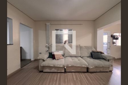 Sala de casa à venda com 3 quartos, 176m² em Santa Maria, Santo André