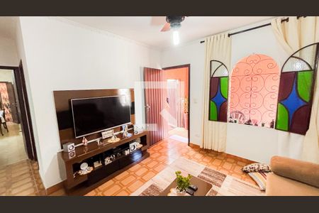 Sala de casa à venda com 4 quartos, 165m² em Vila Guiomar, Santo André