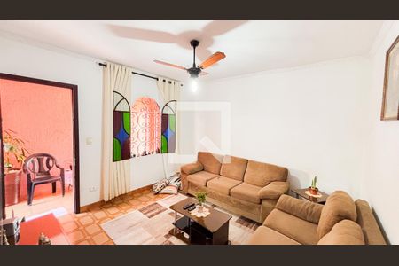 Sala de casa à venda com 4 quartos, 165m² em Vila Guiomar, Santo André