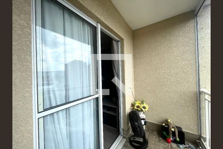 Varanda da Sala de apartamento à venda com 2 quartos, 71m² em Vila Nambi, Jundiaí