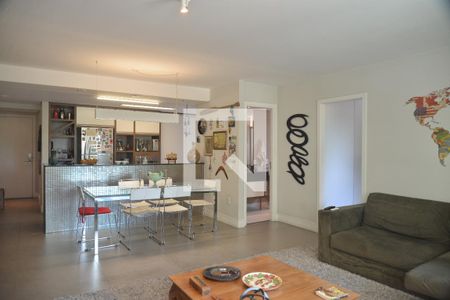 Sala de apartamento à venda com 2 quartos, 94m² em Jardim, Santo André