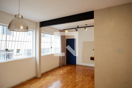 Sala de apartamento para alugar com 3 quartos, 110m² em Funcionários, Belo Horizonte