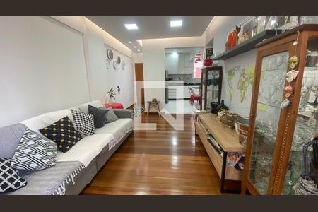 Sala de apartamento à venda com 2 quartos, 75m² em Estoril, Belo Horizonte