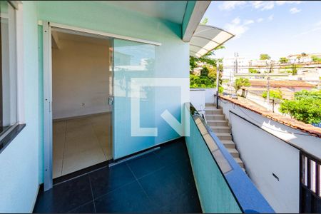 Varanda de casa para alugar com 1 quarto, 60m² em Alto Caiçaras, Belo Horizonte