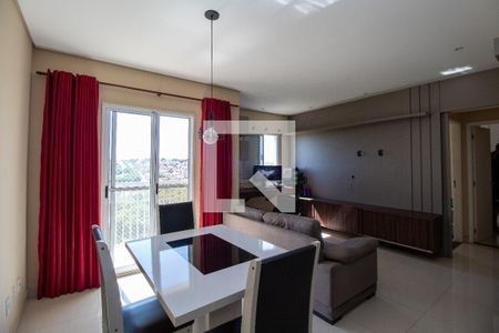 Sala e Sala de Jantar de apartamento para alugar com 2 quartos, 57m² em Jardim Dulce (nova Veneza), Sumaré