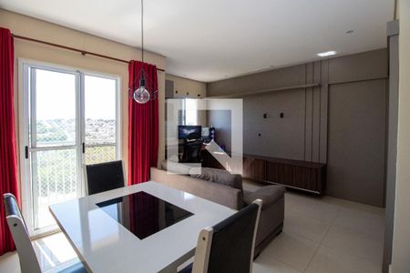 Sala e Sala de Jantar de apartamento para alugar com 2 quartos, 57m² em Jardim Dulce (nova Veneza), Sumaré