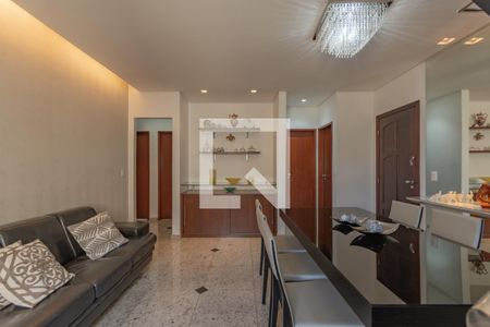 Sala de apartamento à venda com 4 quartos, 184m² em Castelo, Belo Horizonte