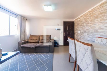 Sala de apartamento à venda com 2 quartos, 55m² em Jardim Alvorada, Santo André