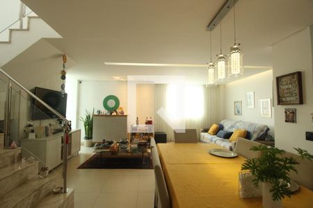 Sala de apartamento à venda com 4 quartos, 260m² em Santo Antônio, Belo Horizonte