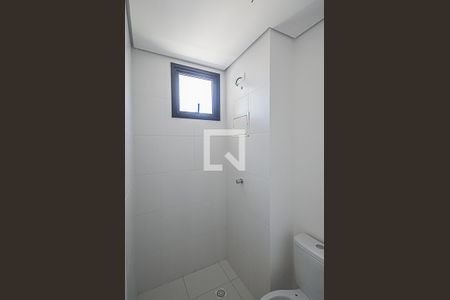 Banheiro de kitnet/studio à venda com 1 quarto, 21m² em Vila Campestre, São Bernardo do Campo