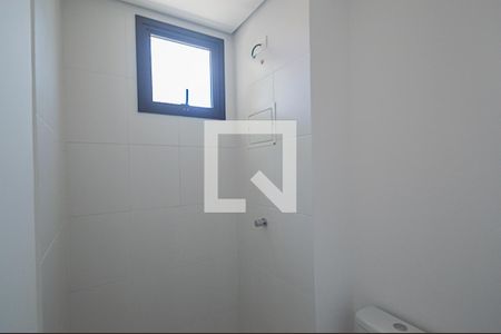 Banheiro de kitnet/studio à venda com 1 quarto, 21m² em Vila Campestre, São Bernardo do Campo