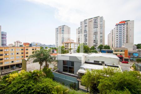 Vista da varanda de kitnet/studio para alugar com 1 quarto, 40m² em Centro, Santo André