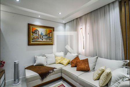 Sala de casa de condomínio à venda com 3 quartos, 140m² em Silveira, Santo André