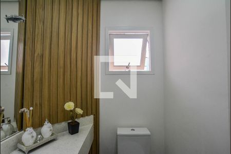 Lavabo de casa de condomínio à venda com 3 quartos, 140m² em Silveira, Santo André