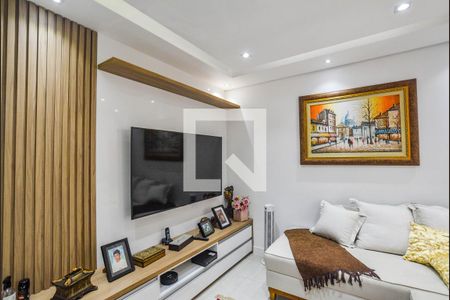 Sala de casa de condomínio à venda com 3 quartos, 140m² em Silveira, Santo André