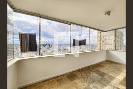 Varanda da Sala de apartamento para alugar com 4 quartos, 240m² em Gutierrez, Belo Horizonte