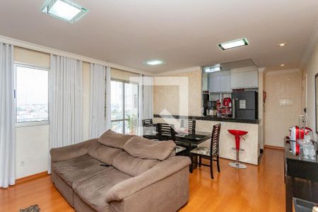 Sala de apartamento à venda com 2 quartos, 75m² em Vila Santa Luzia, São Bernardo do Campo