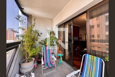 Sacada  de apartamento à venda com 4 quartos, 150m² em Jardim, Santo André