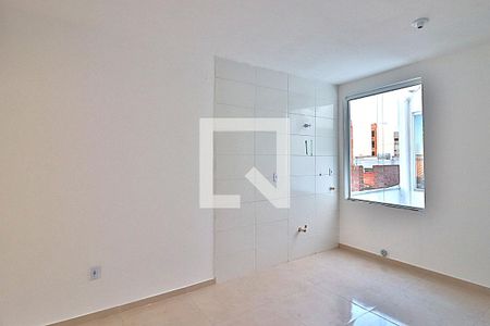 Sala cozinha de apartamento para alugar com 1 quarto, 35m² em Jardim Algarve, Alvorada