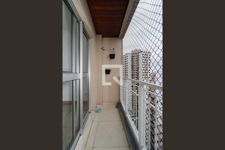 Varanda da Sala de apartamento à venda com 2 quartos, 56m² em Vila Sonia do Taboao, Taboão da Serra